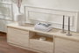 Nordure Vanguard - Soporte de TV Travertino